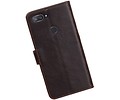 BAOHU Zakelijke Book Case Telefoonhoesje - Portemonnee Hoesje - Pasjeshouder Wallet Case - Geschikt voor XiaoMi Mi 8 Lite - Mocca