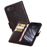 BAOHU Zakelijke Bookstyle Hoesje XiaoMi Mi 8 Lite Mocca