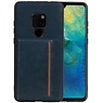 BAOHU Staand Back Cover 1 Pasjes Huawei Mate 20 Navy