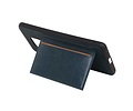 BAOHU Staand Back Cover met 1 Pasjeshouder Hoesje Geschikt voor Huawei Mate 20 Navy