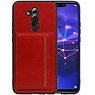 BAOHU Staand Back Cover 1 Pasjes Huawei Mate 20 Lite Rood