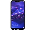 BAOHU Staand Back Cover met 1 Pasjeshouder Hoesje Geschikt voor Huawei Mate 20 Lite Bruin