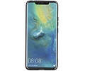 BAOHU Staand Back Cover met 1 Pasjeshouder Hoesje Geschikt voor Huawei Mate 20 Pro Mocca