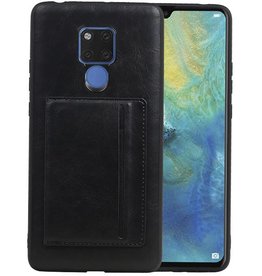 BAOHU Staand Back Cover 1 Pasjes Huawei Mate 20 X Zwart