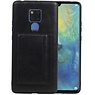 BAOHU Staand Back Cover 1 Pasjes Huawei Mate 20 X Zwart