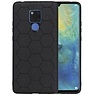 BAOHU Hexagon Hard Case Huawei Mate 20 X Zwart