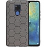 BAOHU Hexagon Hard Case Huawei Mate 20 X Grijs