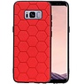 BAOHU Hexagon Hard Case Samsung Galaxy S8 Rood