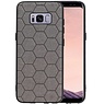 Hexagon Hard Case Samsung Galaxy S8 Grijs