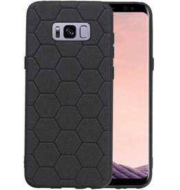 BAOHU Hexagon Hard Case Samsung Galaxy S8 Plus Zwart