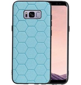 Hexagon Hard Case Samsung Galaxy S8 Plus Blauw