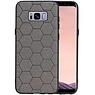 Hexagon Hard Case Samsung Galaxy S8 Plus Grijs