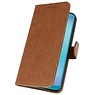 BAOHU Samsung Galaxy A8s Hoesje Kaarthouder Book Case Telefoonhoesje Bruin