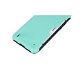 BAOHU Turquoise Tough Armor Kaarthouder Stand Hoesje - Hoesje Geschikt voor Samsung Galaxy S8 Plus