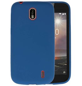 BAOHU BackCover Hoesje Color Telefoonhoesje Nokia 1 - Navy