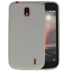 BAOHU BackCover Hoesje Color Telefoonhoesje Nokia 1 - Grijs