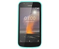 BackCover Hoesje Color Telefoonhoesje voor Nokia 1 - Turquoise