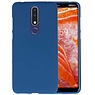 BAOHU BackCover Hoesje Color Telefoonhoesje Nokia 3.1 Plus - Navy
