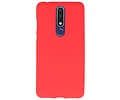 BackCover Hoesje Color Telefoonhoesje voor Nokia 3.1 Plus - Rood