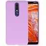 BAOHU BackCover Hoesje Color Telefoonhoesje Nokia 3.1 Plus - Paars