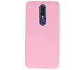 BackCover Hoesje Color Telefoonhoesje voor Nokia 3.1 Plus - Roze