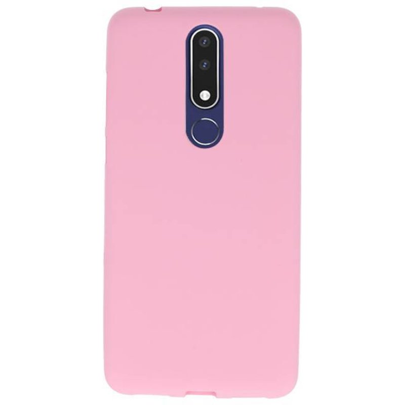 straal Maak een naam Port Roze TPU Hoesje Nokia 3.1 Plus - MobieleTelefoonhoesje.nl