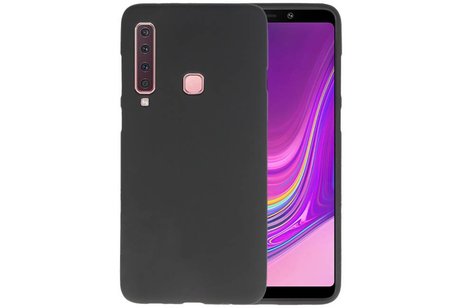 BackCover Hoesje Color Telefoonhoesje voor Samsung Galaxy A9 2018 - Zwart