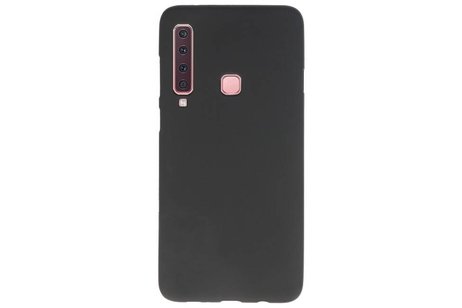 BackCover Hoesje Color Telefoonhoesje voor Samsung Galaxy A9 2018 - Zwart