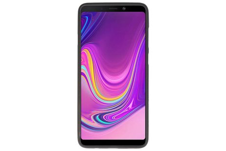 BackCover Hoesje Color Telefoonhoesje voor Samsung Galaxy A9 2018 - Zwart