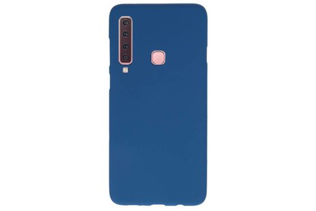 BackCover Hoesje Color Telefoonhoesje voor Samsung Galaxy A9 2018 - Navy