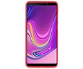 BackCover Hoesje Color Telefoonhoesje voor Samsung Galaxy A9 2018 - Rood