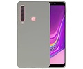 BAOHU Hoesje Geschikt voor de Samsung Galaxy A9 2018 - Backcover Color Telefoonhoesje - Grijs