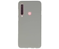 BackCover Hoesje Color Telefoonhoesje voor Samsung Galaxy A9 2018 - Grijs