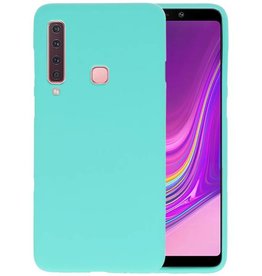 BAOHU BackCover Hoesje Color Telefoonhoesje Samsung Galaxy A9 2018 - Turquoise