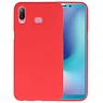 BAOHU BackCover Hoesje Color Telefoonhoesje Samsung Galaxy A6s - Rood