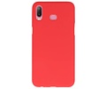 BackCover Hoesje Color Telefoonhoesje voor Samsung Galaxy A6s - Rood