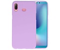 BackCover Hoesje Color Telefoonhoesje voor Samsung Galaxy A6s - Paars