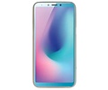 BAOHU Hoesje Geschikt voor de Samsung Galaxy A6s - Backcover Color Telefoonhoesje - Grijs