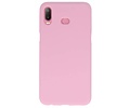 BackCover Hoesje Color Telefoonhoesje voor Samsung Galaxy A6s - Roze