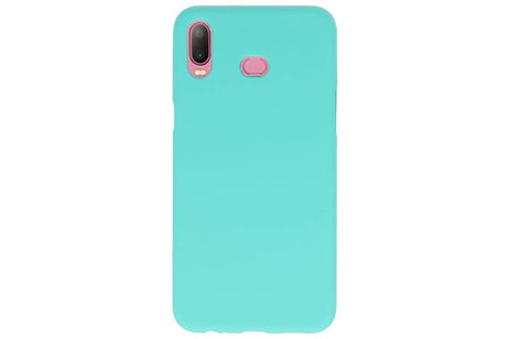 BackCover Hoesje Color Telefoonhoesje voor Samsung Galaxy A6s - Turquoise