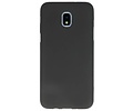 BackCover Hoesje Color Telefoonhoesje voor Samsung Galaxy J3 2018 - Zwart