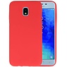 BAOHU BackCover Hoesje Color Telefoonhoesje Samsung Galaxy J3 2018 - Rood