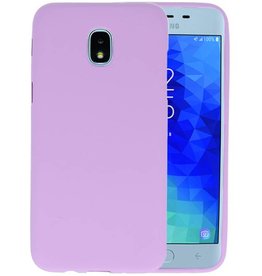 BAOHU BackCover Hoesje Color Telefoonhoesje Samsung Galaxy J3 2018 - Paars