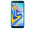 BackCover Hoesje Color Telefoonhoesje voor Samsung Galaxy A6 Plus - Turquoise