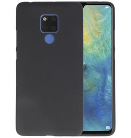 BAOHU BackCover Hoesje Color Telefoonhoesje Huawei Mate 20 X - Zwart