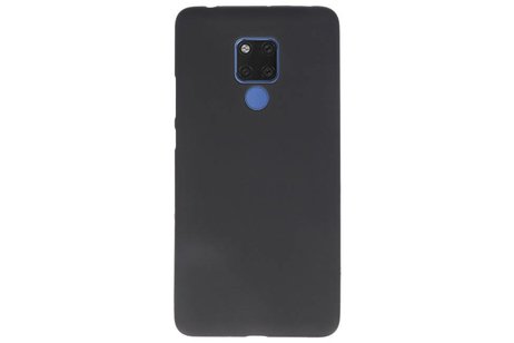 BackCover Hoesje Color Telefoonhoesje voor Huawei Mate 20 X - Zwart