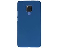 BackCover Hoesje Color Telefoonhoesje voor Huawei Mate 20 X - Navy