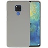 BAOHU BackCover Hoesje Color Telefoonhoesje Huawei Mate 20 X - Grijs