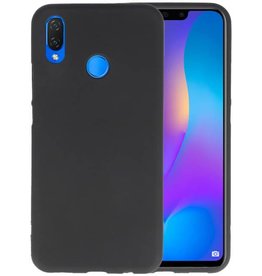 BAOHU BackCover Hoesje Color Telefoonhoesje Huawei P Smart Plus - Zwart