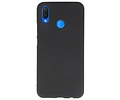 BackCover Hoesje Color Telefoonhoesje voor Huawei P Smart Plus - Zwart